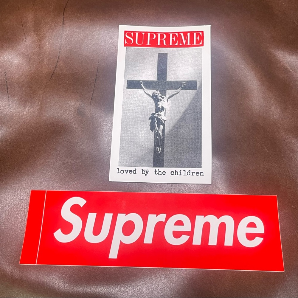 Supreme collector’s sticker Loved By the Children
